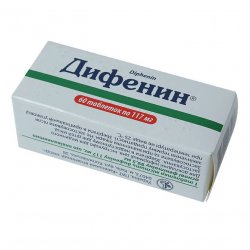 Дифенин (Фенитоин) таблетки 117мг №60 в Владимире и области фото