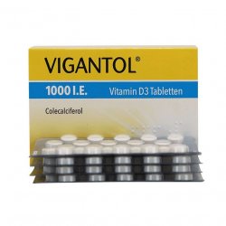 Вигантолеттен (Vigantoletten Vigantol) в таблетках 1000МЕ 100шт в Москве и области фото